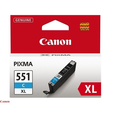 Canon CLI551C XL cartouche d'encre cyan haute volume (Original) 11,5 ml 695 pag 