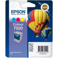 Epson T020 cartouche d'encre couleur (Original) 37,7 ml 360 pages 