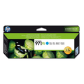 HP 971XL (CN626AE) cartouche d'encre cyan haute volume (Original) 95,2 ml 6600 pages 