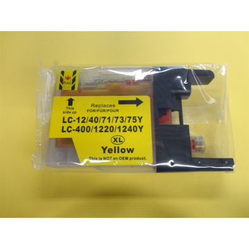 Brother LC1240Y cartouche d'encre jaune (Marque Distributeur) 11 ml 