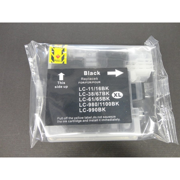 Brother LC980BK XL cartouche d'encre noir haute volume (Marque Distributeur) 30 ml 