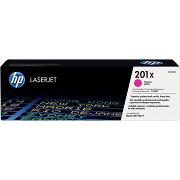 HP 201X (CF403X) toner magenta haute volume (Original) 2300 pages 