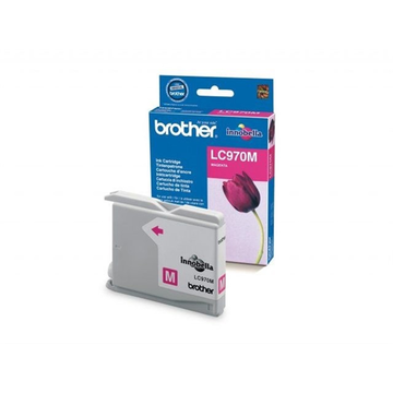 Brother LC970M cartouche d'encre magenta (Original) 6,2 ml 300 pages 