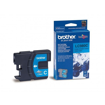 Brother LC980C cartouche d'encre cyan (Original) 5 ml 260 pages 