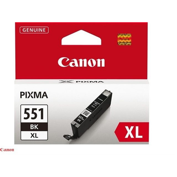 Canon CLI551BK XL cartouche d'encre noir haute volume (Original) 11,5 ml 5530 pages 