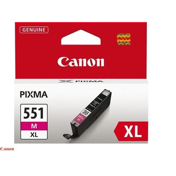 Canon CLI551M XL cartouche d'encre magenta haute volume (Original) 11,5 ml 680 pages 