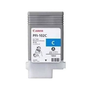 Canon PFI102C cartouche d'encre cyan (Original) 141,7 ml 