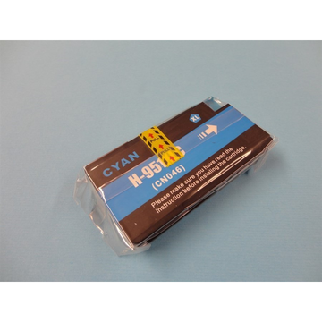 Compatible HP 951XL (CN046AE) cartouche d'encre cyan haute volume (Compatible) 27 ml 