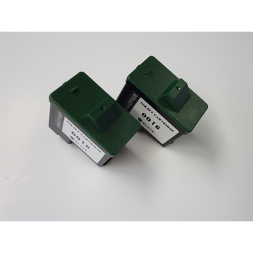 Lexmark DuoPack: 2x 10N0016 (Nr 16) cartouche d'encre noir (Compatible) 