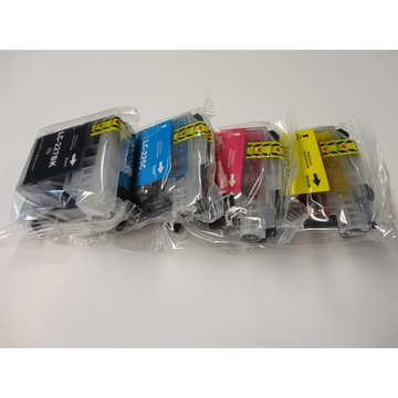 Brother PromoPack: haute volume LC227XL noir + LC225XL cyan + LC225XL magenta + LC225XL jaune (Compatible) 