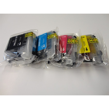 Brother PromoPack: haute volume LC227XL noir + LC225XL cyan + LC225XL magenta + LC225XL jaune (Marque Distributeur) 