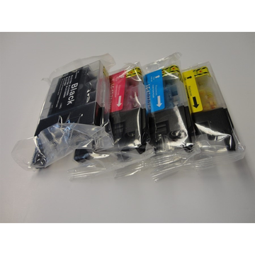 Brother LC1280XL PromoPack Set: 1x4 couleurs CMYK (Compatible) 