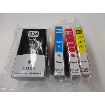 Compatible HP 934XL/935XL PromoPack: Set: 1x4 couleurs CMYK (Compatible) 