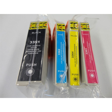 Espon 33XL PromoPack Set: 1x4 couleurs CMYK (Compatible) 