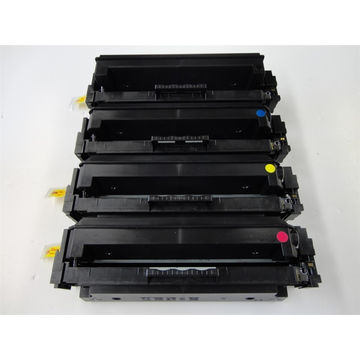 Compatible HP410X PromoPack: Set: CF410X, CF411X, CF412X, CF413X: 1x4 couleurs CMYK haut cap. (Compatible) 