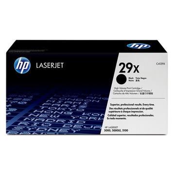 HP 29X (C4129X) toner noir (Original) 10000 pages 