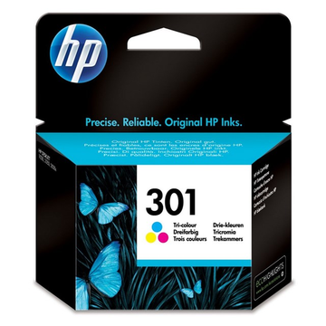 HP 301 (CH562EE) cartouche d'encre couleur (Original) 3,3 ml 165 pag 