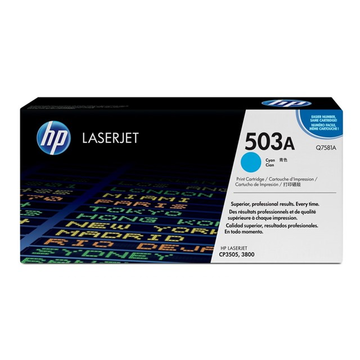 HP 503A (Q7581A) toner cyan (Original) 6000 pages 