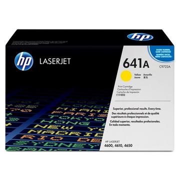 HP 641A (C9722A / EP85Y) toner jaune (Original) 8000 pages 