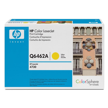 HP 644A (Q6462A) toner jaune (Original) 12000 pages 