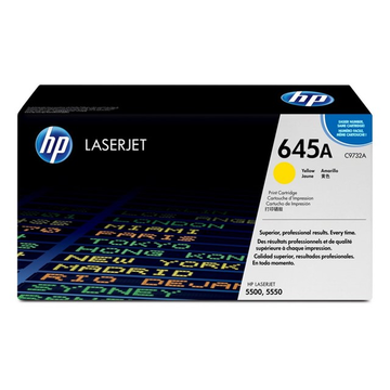 HP 645A (C9732A) toner jaune (Original) 12000 pages 