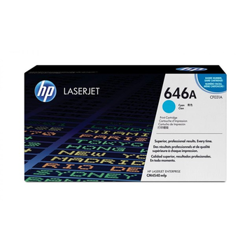 HP 646A (CF031A) toner cyan (Original) 11000 pages 