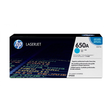 HP 650A (CE271A) toner cyan (Original) 15000 pages 