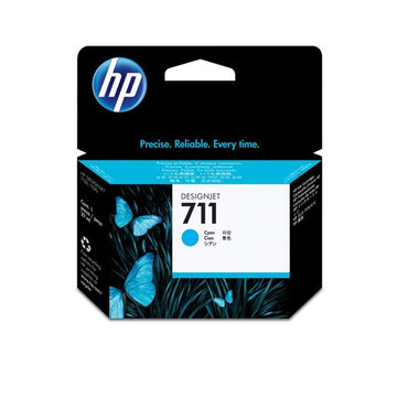 HP 711 (CZ130A) cartouche d'encre cyan (Original) 29 ml 