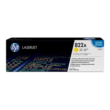 HP 822A (C8552A) toner jaune (Original) 25000 pages 