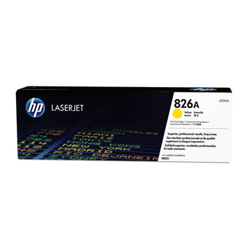 HP 826A (CF312A) toner jaune (Original) 31500 pages 