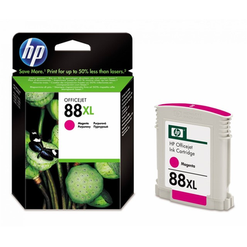 HP 88 XL (C9392AE) cartouche d'encre magenta haute volume (Original) 17,7 ml 1200 pages 