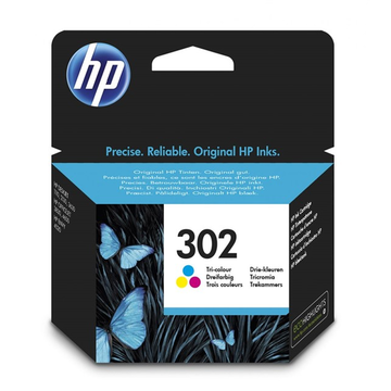 HP 302 (F6U65AE) cartouche d'encre couleur (Original) 4 ml 