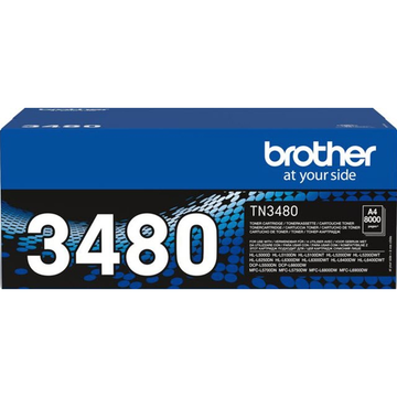 Brother TN3480 noir haute volume (Original) 8,000 pages 
