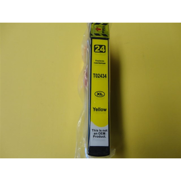 Epson 24XL (T2434) cartouche d'encre jaune haute volume (Compatible) 10,6 ml 
