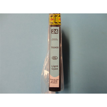 Epson 24XL (T2435) cartouche d'encre licht cyan haute volume (Compatible) 10,6 ml 