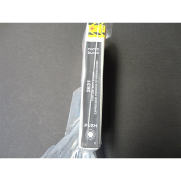 Epson 26XL (T2631) cartouche d'encre photo noir haute volume (Compatible) 14,6 ml 
