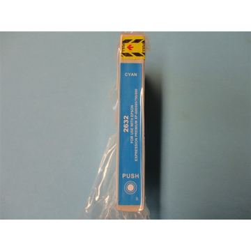 Epson 26XL (T2632) cartouche d'encre cyan haute volume (Marque Distributeur) 14,6 ml 