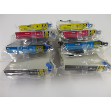 Epson DuoPack: 2xT0611 + 2xT0612 + 2xT0613 + 2xT0614 (Compatible) 