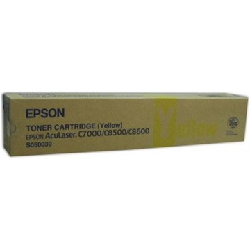 Epson S050039 toner jaune (Original) 6000 pages 