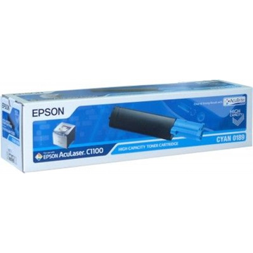 Epson S050189 toner cyan haute volume (Original) 4000 pages 