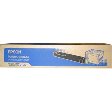 Epson S050195 toner jaune (Original) 12000 pages 
