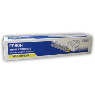 Epson S050242 toner jaune (Original) 8500 pages 