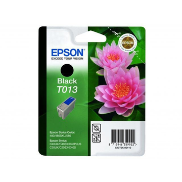 Epson T013 cartouche d'encre noir (Original) 10,8 ml 300 pages 