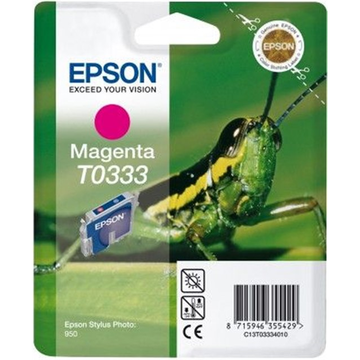 Epson T0333 cartouche d'encre magenta (Original) 17,5 ml 440 pages 