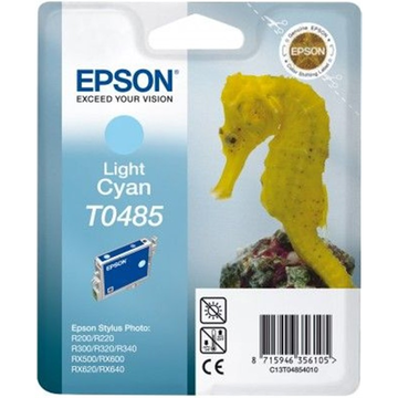 Epson T0485 cartouche d'encre licht cyan (Original) 13,9 ml 430 pages 