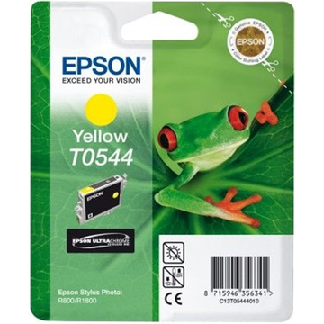 Epson T0544 cartouche d'encre jaune (Original) 13,9 ml 400 pages 
