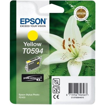 Epson T0594 cartouche d'encre jaune (Original) 13,9 ml 