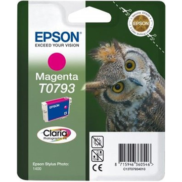 Epson T0793 cartouche d'encre magenta (Original) 11,2 ml 745 pag 