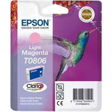 Epson T0806 cartouche d'encre magenta clair (Original) 7,8 ml 685 pag 