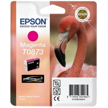 Epson T0873 cartouche d'encre magenta (Original) 11,7 ml 